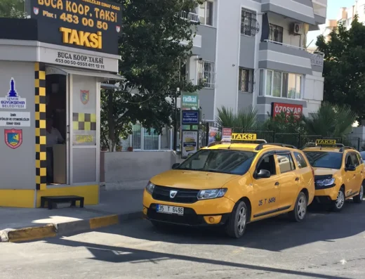 izmir buca koop taksi duragi